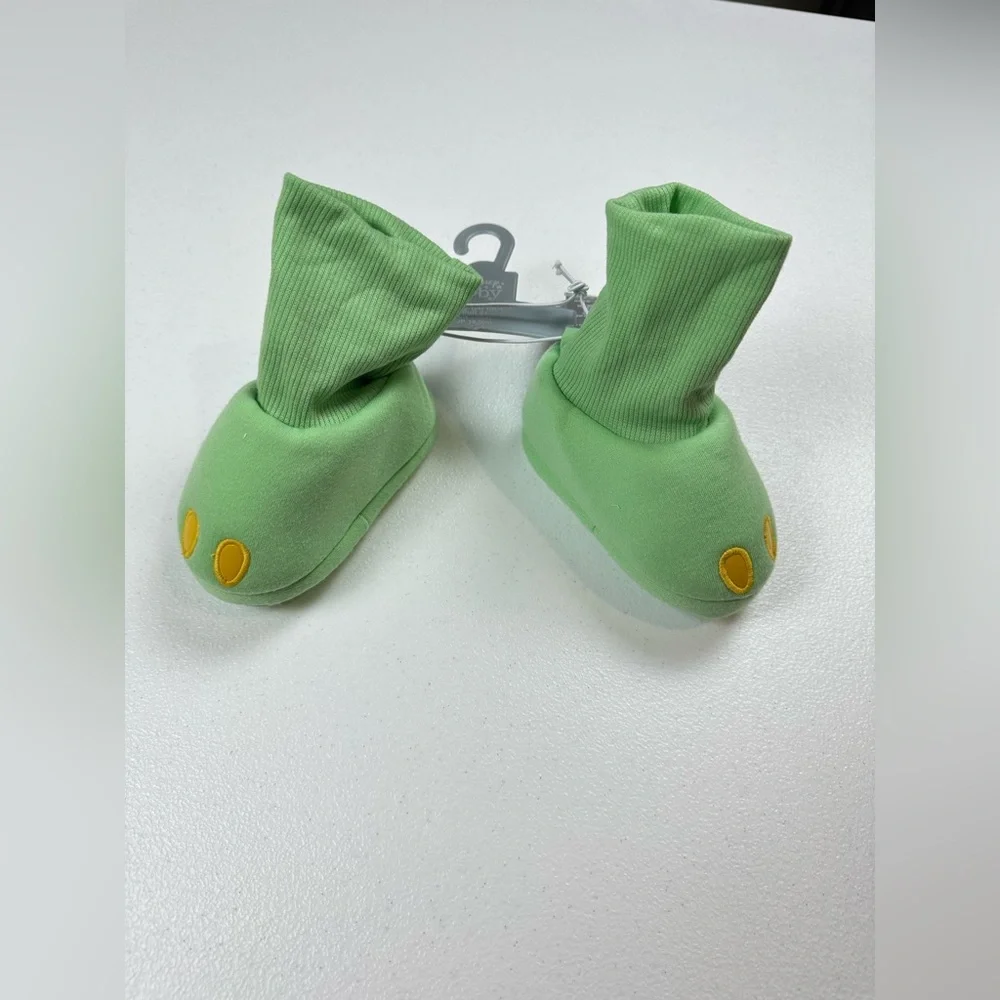 NEW Disney Store The Child Baby Costume Star Wars Grogu Baby Yoda Booties 12-18M